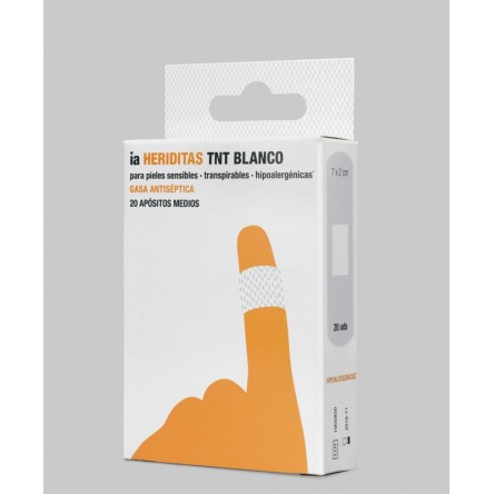 Interapothek aposito adhesivo tnt blanco 20 unidades Interapothek aposito adhesivo tnt blanco 20 unidades