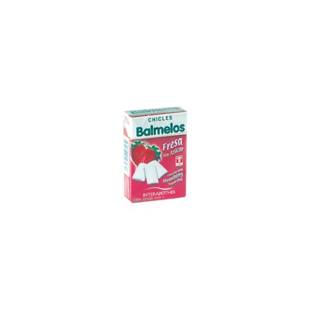 Interapothek balmelos chicles fresa sin azucar 29,5 g Interapothek balmelos chicles fresa sin azucar 29,5 g
