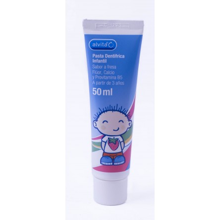 Alvita pasta dental infantil 50 ml Alvita pasta dental infantil 50 ml