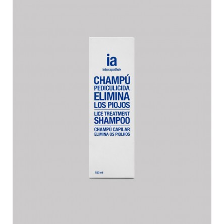 Interapothek champu antipiojos uso humano 150 ml Interapothek champu antipiojos uso humano 150 ml