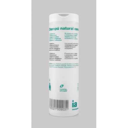 Interapothek champu natural cero 400ml Interapothek champu natural cero 400ml
