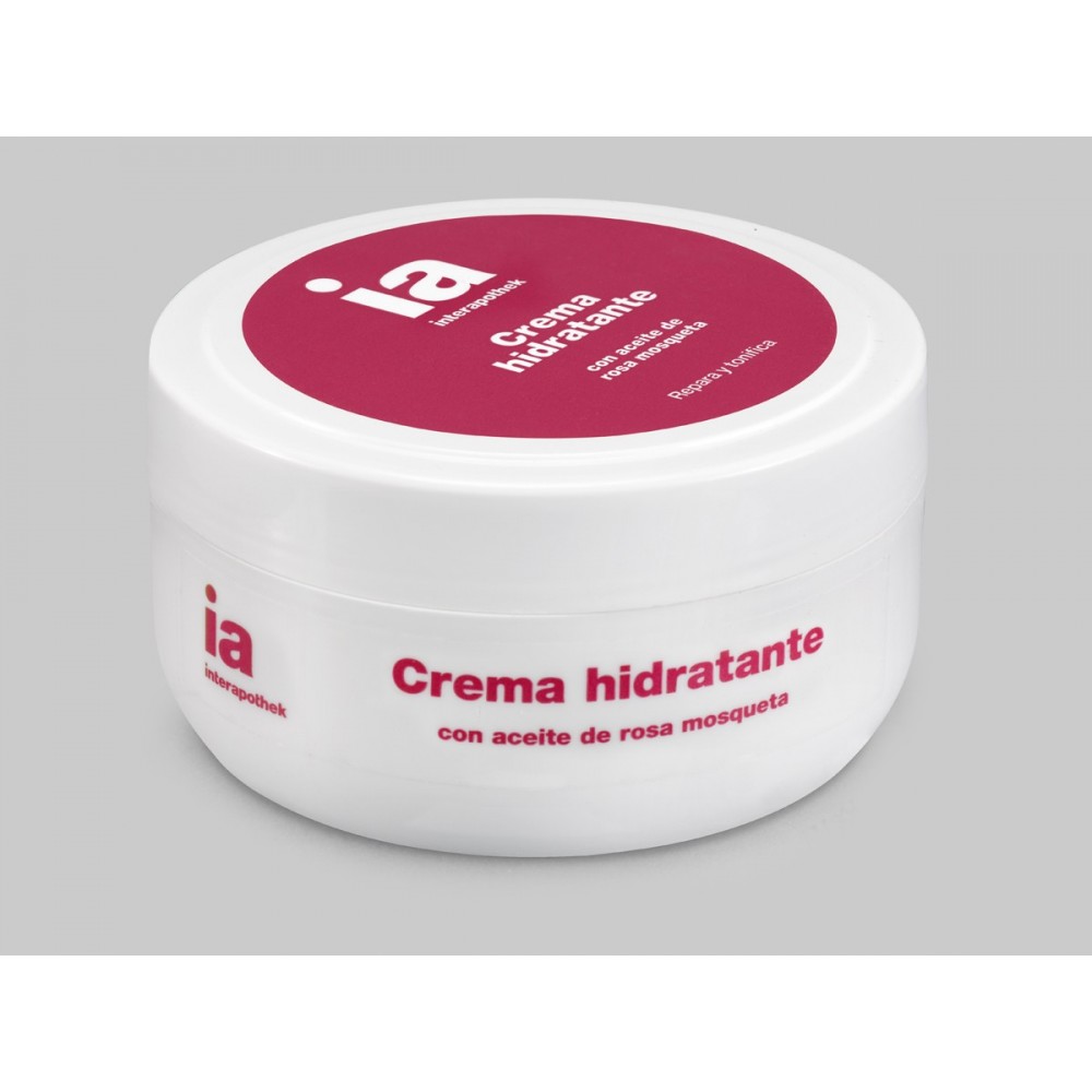 crema hidratante con aceite de rosa mosqueta