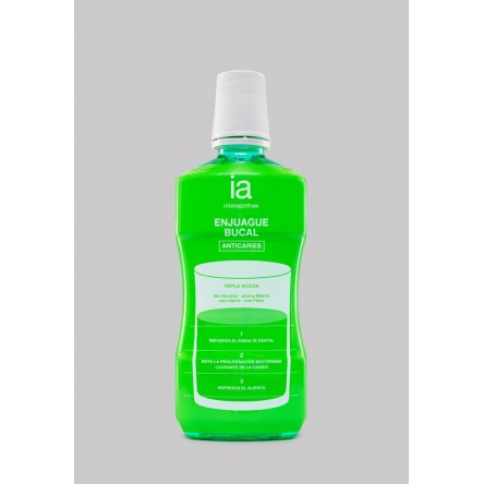 Interapothek enjuague bucal diario 500 ml Interapothek enjuague bucal diario 500 ml
