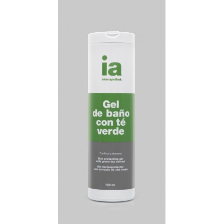 Interapothek gel de baño con extracto te verde 750 ml Interapothek gel de baño con extracto te verde 750 ml