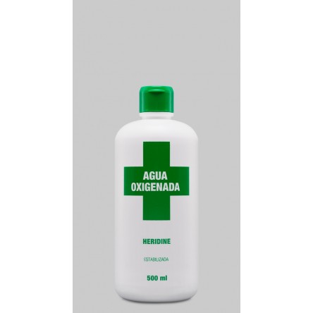 Interapothek heridine agua oxigenada 500 ml Interapothek heridine agua oxigenada 500 ml