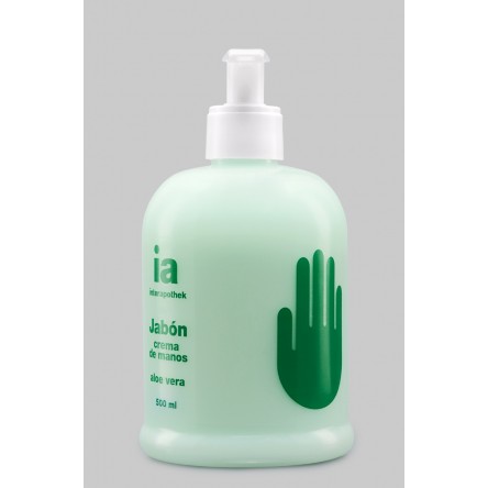 Interapothek jabon de manos con aloe vera 500 ml Interapothek jabon de manos con aloe vera 500 ml