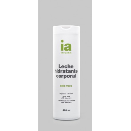Interapothek leche corporal aloe vera 400 ml Interapothek leche corporal aloe vera 400 ml