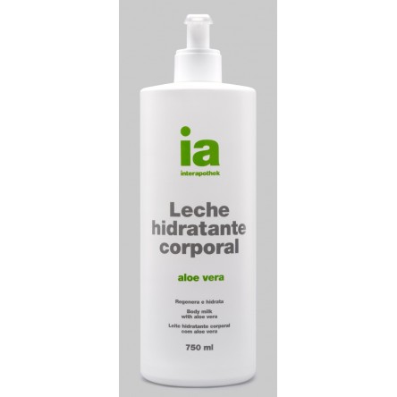 Interapothek leche corporal aloe vera 750 ml Interapothek leche corporal aloe vera 750 ml