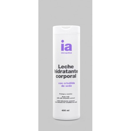 Interapothek leche corporal seda 400 ml Interapothek leche corporal seda 400 ml