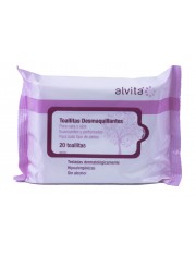 Alvita toallitas desmaquillantes 20 toallitas