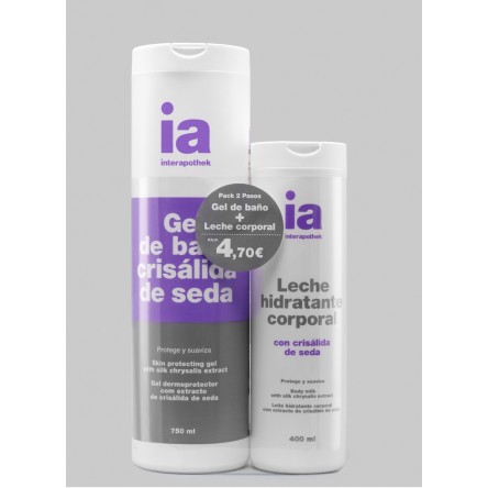 Interapothek pack gel seda+leche seda Interapothek pack gel seda+leche seda