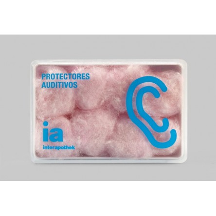 Interapothek tapones oidos cera algodon 8 unidades Interapothek tapones oidos cera algodon 8 unidades