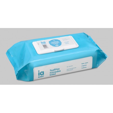 Interapothek toallitas bebe recambio.72 toallitas con tapa Interapothek toallitas bebe recambio.72 toallitas con tapa