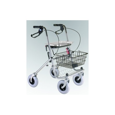 Andador rollator 4 ruedas + freno -asiento ad100 Andador rollator 4 ruedas + freno -asiento ad100