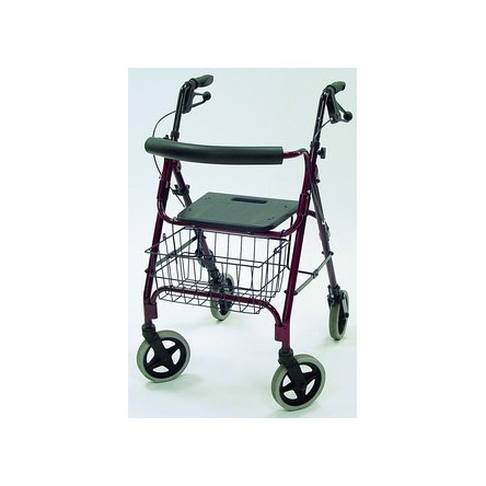 Andador rollator aluminio 4 ruedas -asiento ad150 Andador rollator aluminio 4 ruedas -asiento ad150