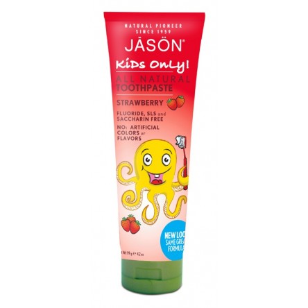 Jason kids only dentifrico fresa 125 g Jason kids only dentifrico fresa 125 g