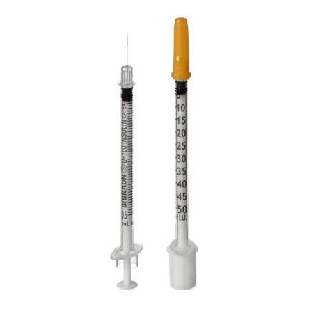 Jeringa insulina 1ml 100 ui Jeringa insulina 1ml 100 ui