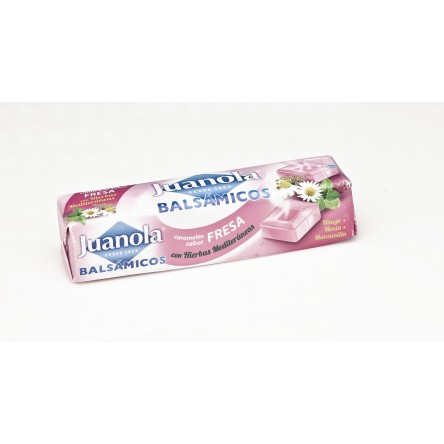 Juanola caramelos fresa vit c y hierbas 30 g Juanola caramelos fresa vit c y hierbas 30 g