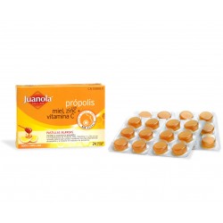 Juanola pastillas blandas propol limon miel vitamina c 24 pastillas