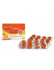 Juanola pastillas blandas propolis miel vitamina c al 24 pastillas