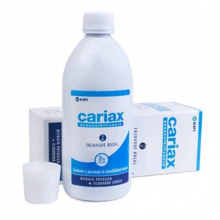 Kin cariax desensibilizante colutorio 500 ml Kin cariax desensibilizante colutorio 500 ml