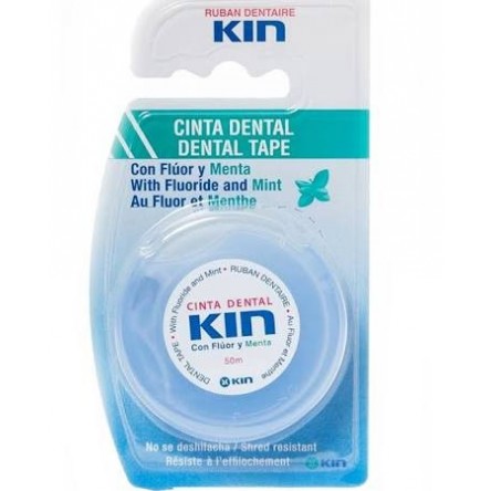 Kin cinta dental fluor + menta 50 metros Kin cinta dental fluor + menta 50 metros