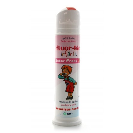 Kin fluor infantil pasta dentifrica 100 ml Kin fluor infantil pasta dentifrica 100 ml