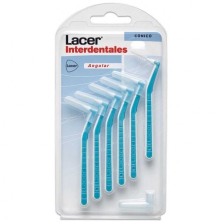 Lacer cepillo interdental conico angular 6 unidades Lacer cepillo interdental conico angular 6 unidades