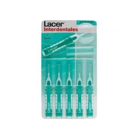 Lacer cepillo interdental extrafino recto 6 unidades Lacer cepillo interdental extrafino recto 6 unidades