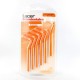 Lacer cepillo interdental extrafino suave angular 6 unidades