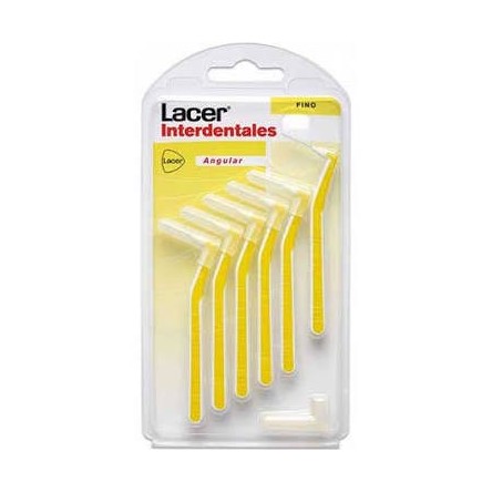 Lacer cepillo interdental fino angular 6 unidades