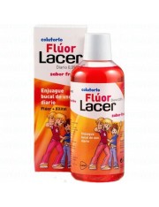 Lacer colutorio fluor diario 0,05 % fresa 500 ml