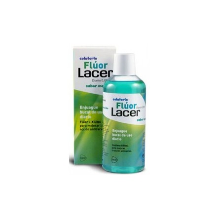 Lacer colutorio fluor diario 0,05 menta 500 ml Lacer colutorio fluor diario 0,05 menta 500 ml