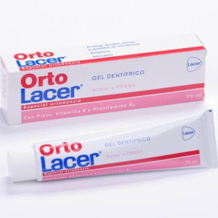 Lacer ortolacer gel dentifrico fresa 75 ml Lacer ortolacer gel dentifrico fresa 75 ml