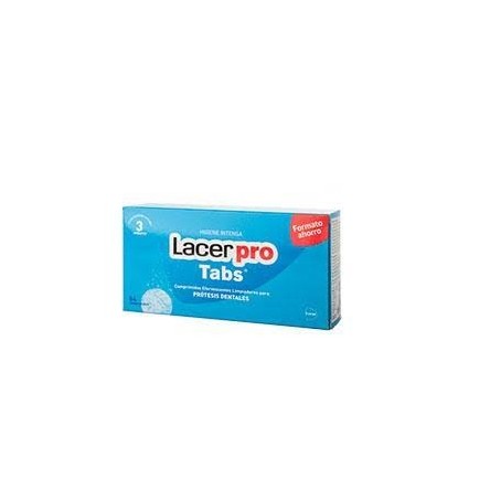 Lacer protabs comprimidos limpieza protesis dental 64 comprimidos