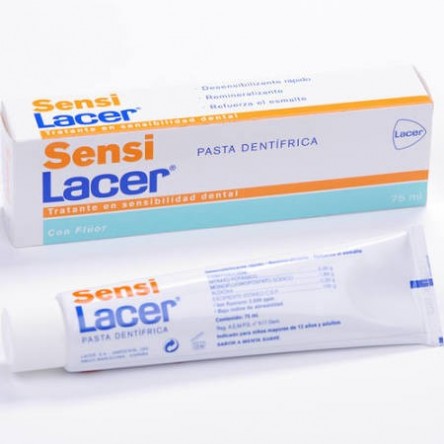 Lacer sensilacer pasta dental 75 ml. Lacer sensilacer pasta dental 75 ml.
