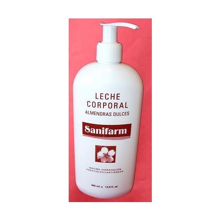 Leche corporal almendras dulces 400 ml Leche corporal almendras dulces 400 ml