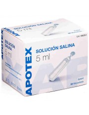 Apotex solucion salina fisiologica 5 ml 30 monodosis
