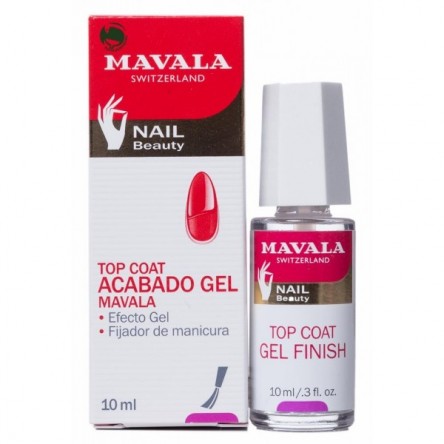 Mavala acabado gel top coay fijador transparente 10ml Mavala acabado gel top coay fijador transparente 10ml