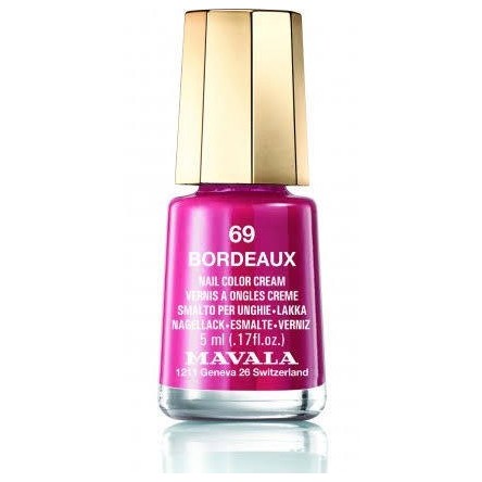 OUTLET Mavala barato laca uñas bordeaux color 69 de 5 ml OUTLET Mavala barato laca uñas bordeaux color 69 de 5 ml