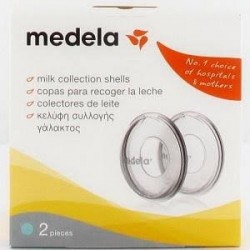 Medela copas de recogida de leche 2 unidades