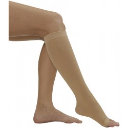 Media corta (a-d) compresion normal medilast beige hasta la rodilla referencia 892 t-pequeña