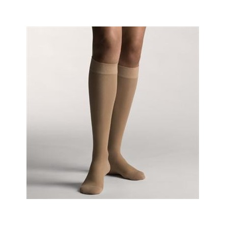 2 Medias cortas compresion normal farmalastic beige t- g (tobillo 24-25 cm,pantorrilla 37-39 cm) cinfa