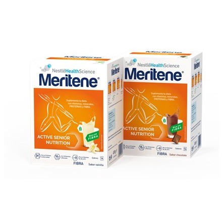 Meritene fibra 35 g 14 sobres chocolate