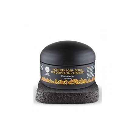 Natura siberica krous jabón negro nordico detox limpieza facial 120 g Natura siberica krous jabón negro nordico detox limpieza facial 120 g