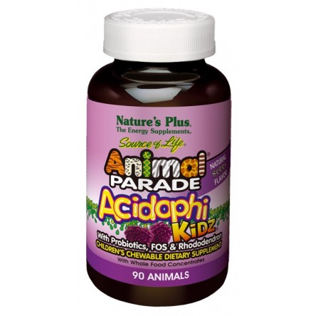 Nature´s plus animal parade acidophikidz probioticos 90 comprimidos masticables Nature´s plus animal parade acidophikidz probioticos 90 comprimidos masticables