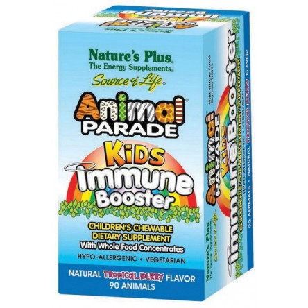 Nature´s plus animal parade kids immune booster 90 comprimidos masticables Nature´s plus animal parade kids immune booster 90 comprimidos masticables