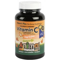 Nature´s plus animal parade vitamina c 90 comprimidos masticables