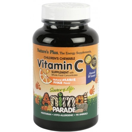 Nature´s plus animal parade vitamina c 90 comprimidos masticables Nature´s plus animal parade vitamina c 90 comprimidos masticables