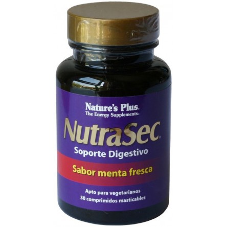 Nature´s plus nutrasec 30 comprimidos masticables Nature´s plus nutrasec 30 comprimidos masticables